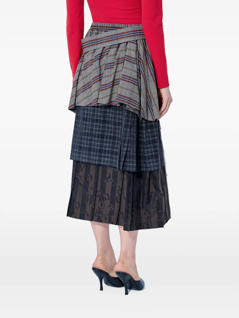 Vivienne Westwood Meghan maxi-rok Grijs