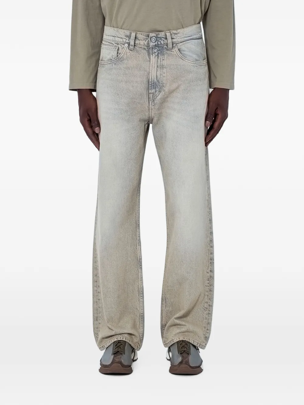 OUR LEGACY Third Cut straight-leg jeans - Toni neutri