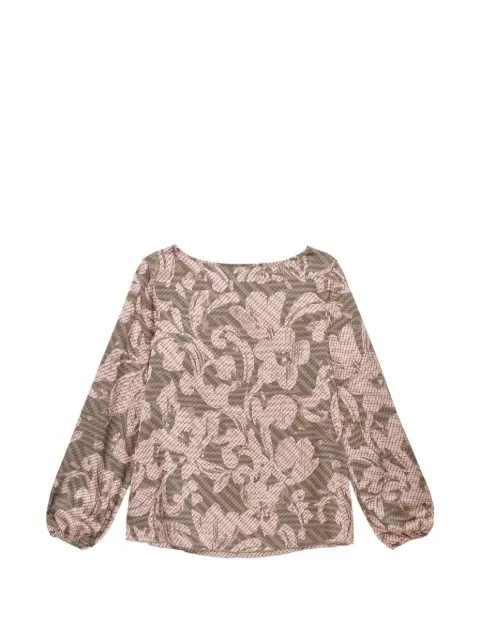 MALIPARMI Sweet Foliage reversible blouse