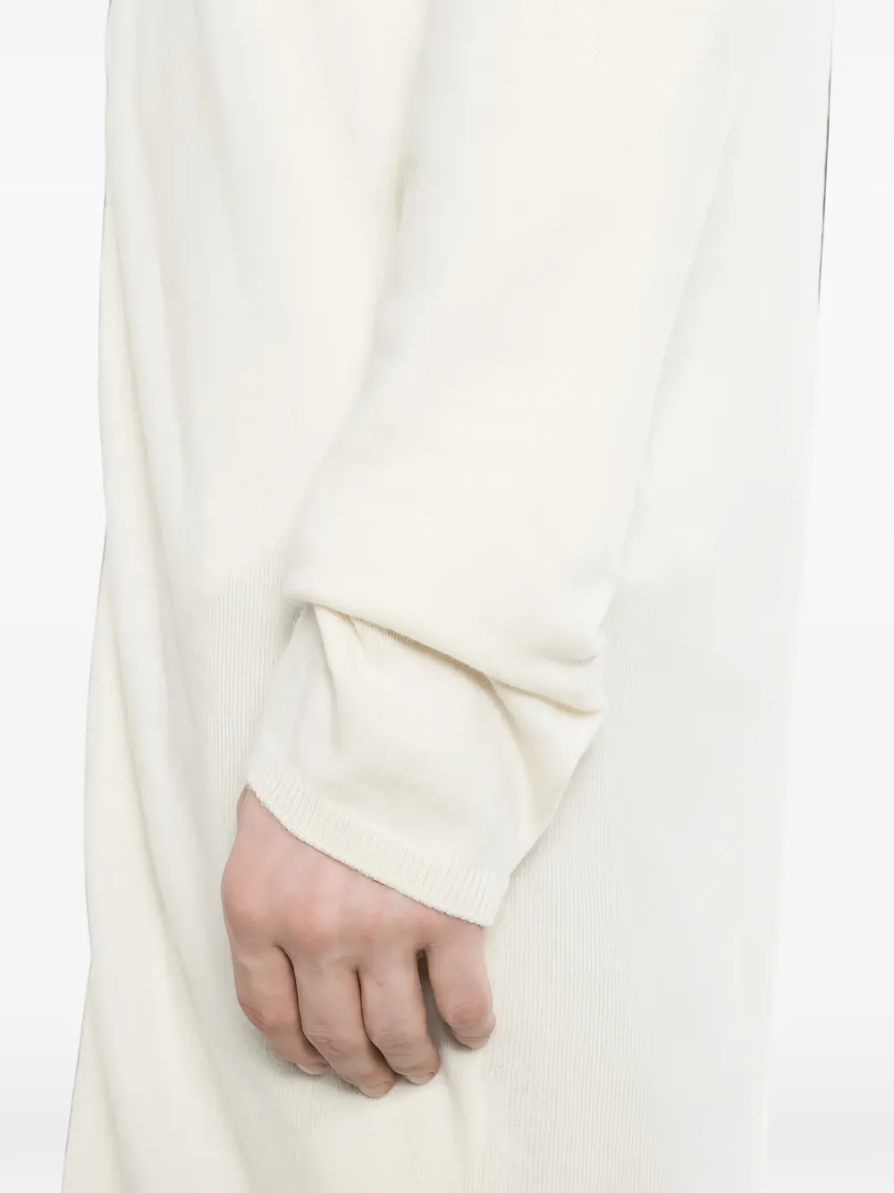 Comme des Garçons Homme Plus Lang vest met knopen Beige
