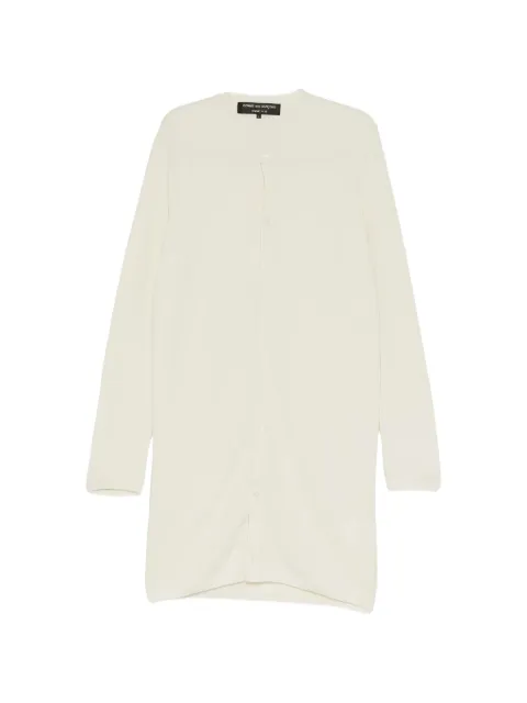Comme des Garçons Homme Plus longline button-up sweater