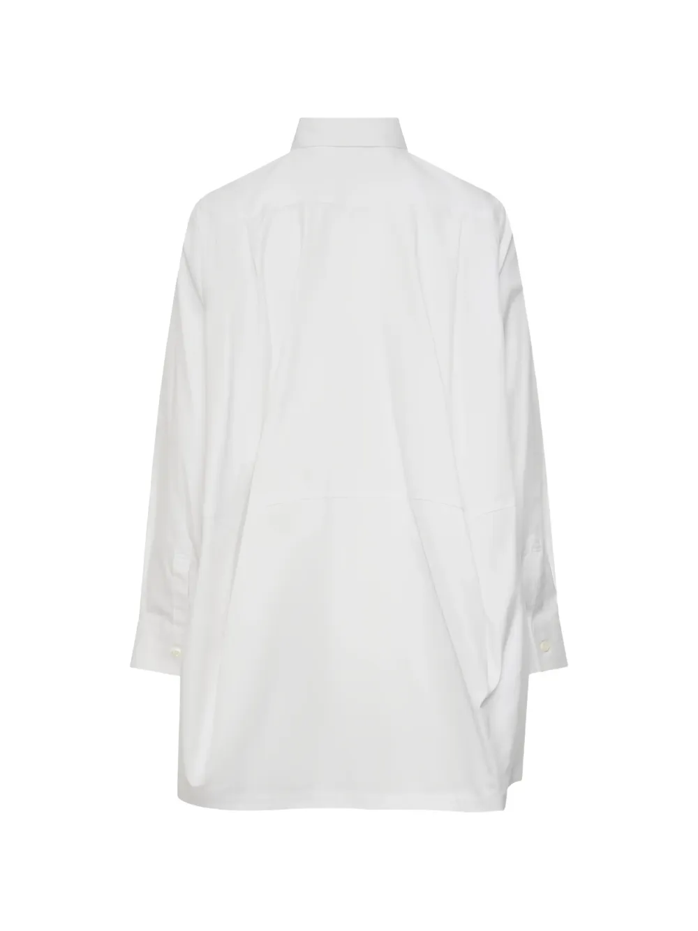 Comme Des Garçons Oversized blouse met lange mouwen Wit