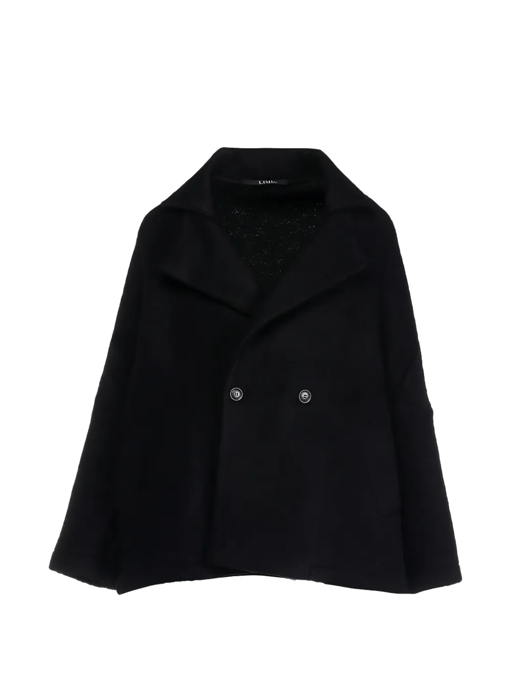 Limi Feu double-breasted oversized coat - Nero