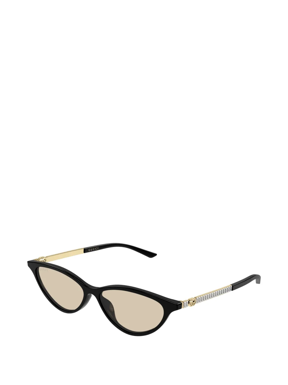 Gucci Eyewear Zonnebril met cat-eye montuur en GG-logo Zwart