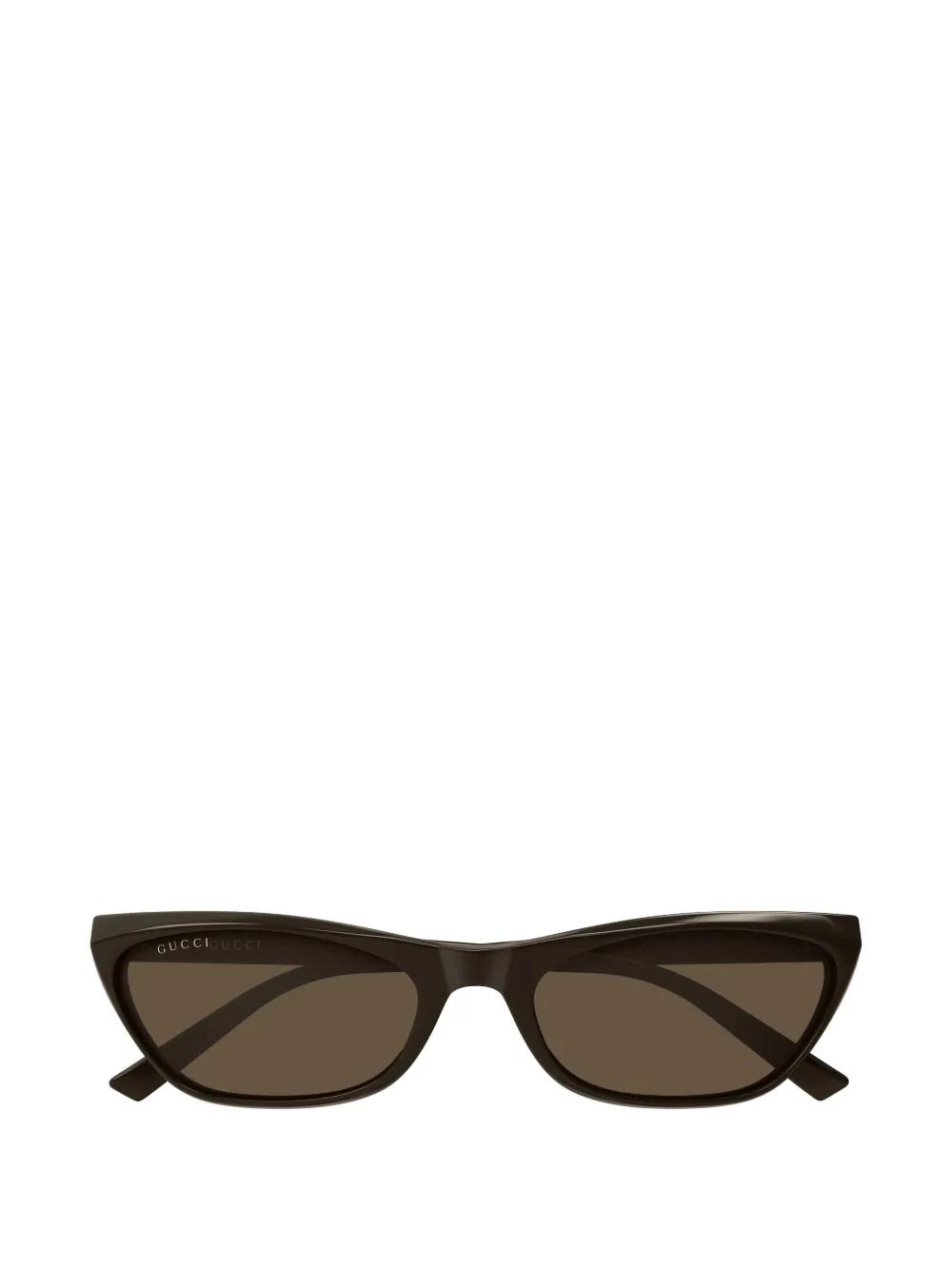 Gucci Eyewear Interlocking G cat-eye sunglasses - Marrone