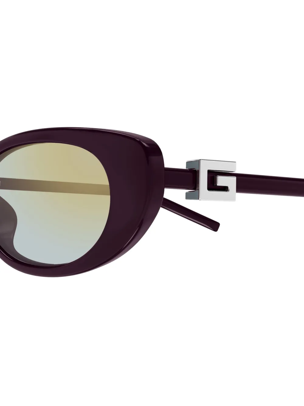 Gucci Eyewear Zonnebril met cat-eye montuur Paars