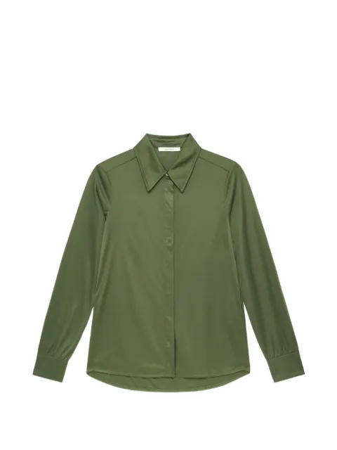 MALIPARMI concealed-button jersey shirt