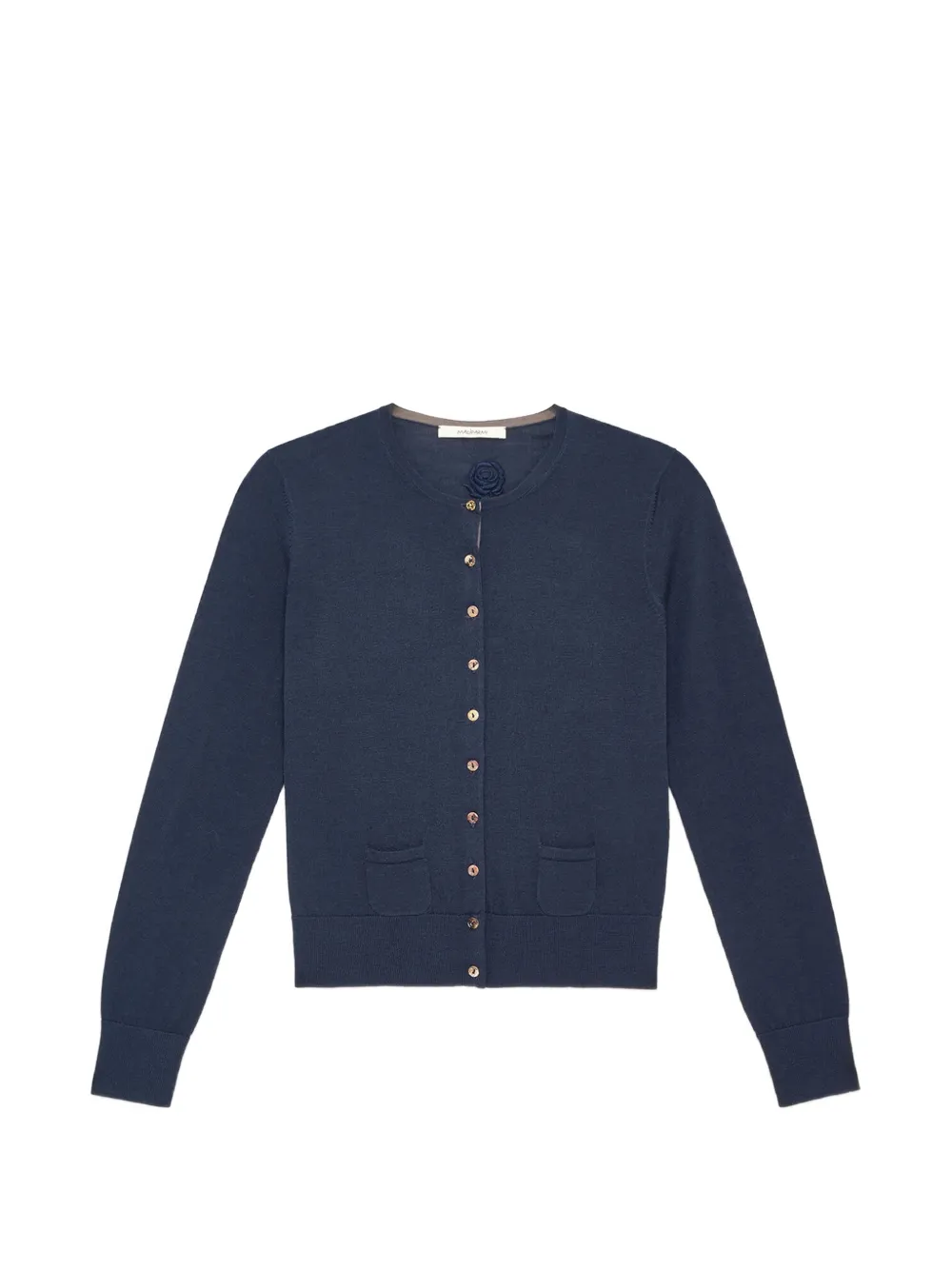 MALIPARMI crew-neck cardigan