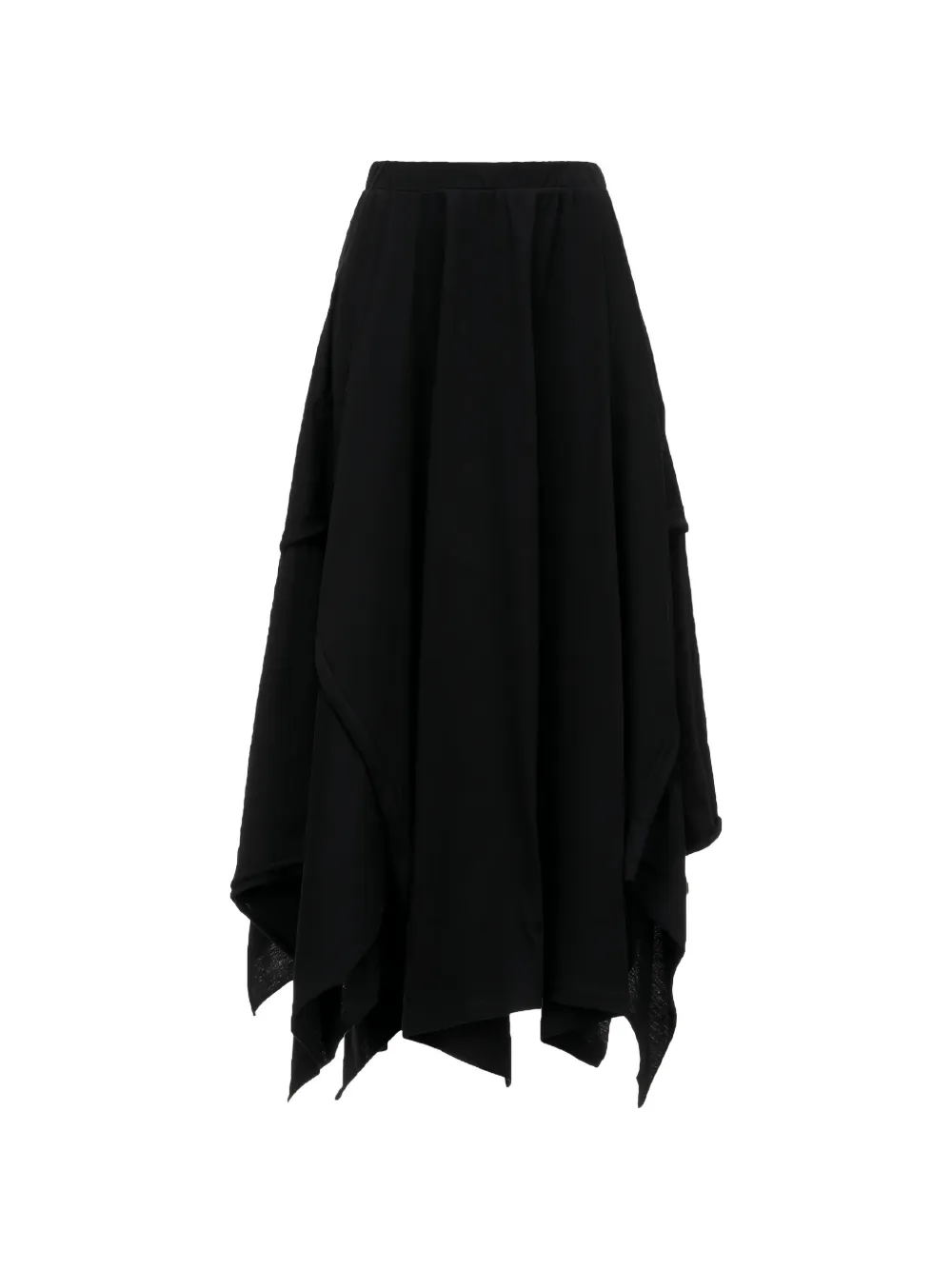 Yohji Yamamoto asymmetric draped skirt