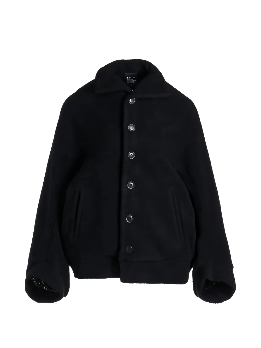 Limi Feu veste oversize en maille bouclée - Noir Limi Feu veste oversize en maille bouclée - Noir
