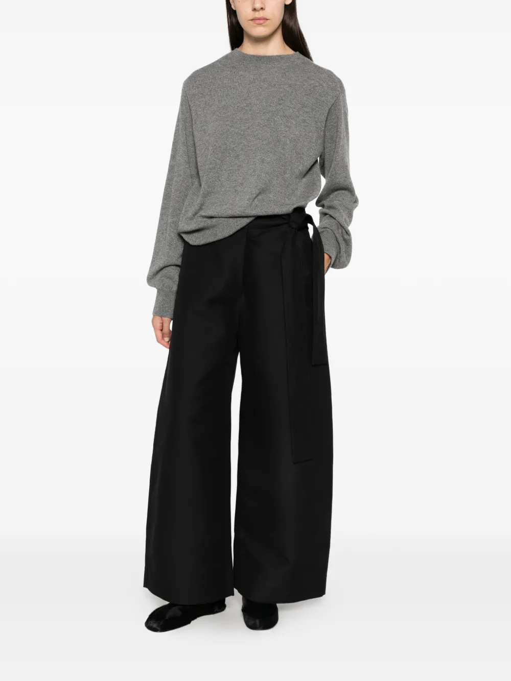 Sofie D'hoore Minos crew neck sweater Grijs