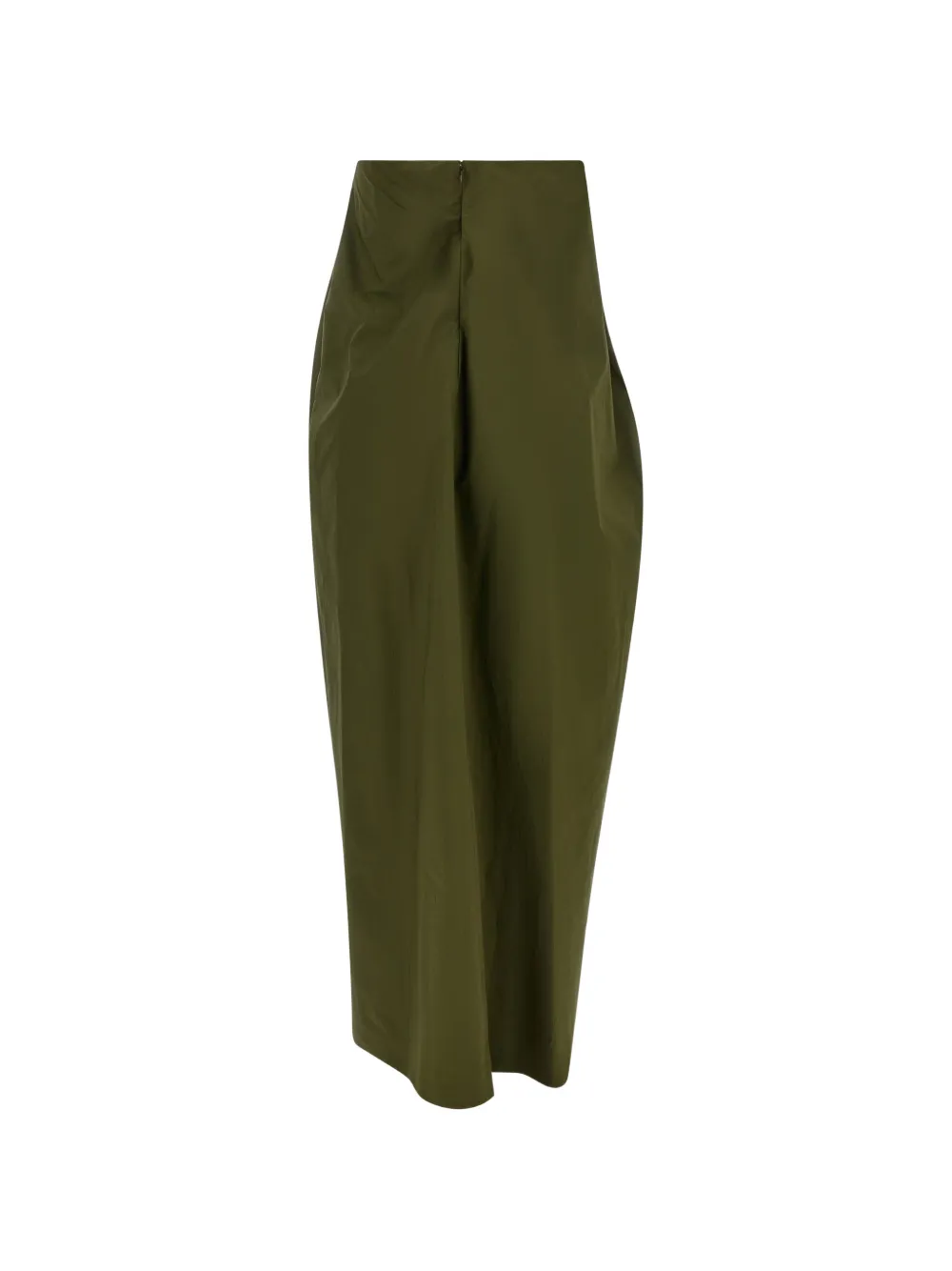 ARMARIUM Tullia asymmetrische gedrapeerde maxi-jurk Groen