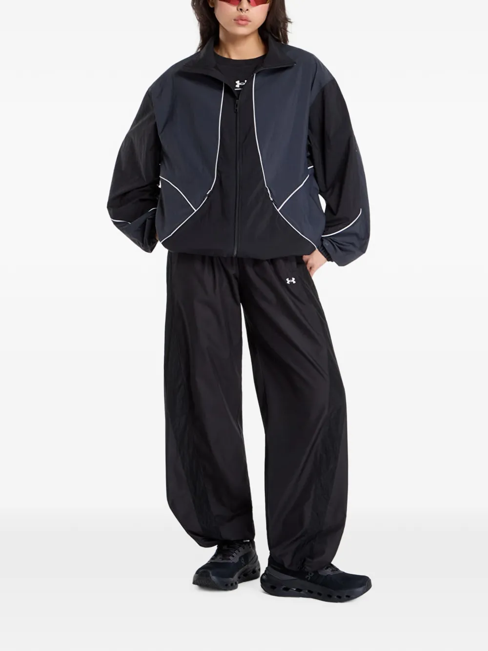 Under Armour Unstoppable geweven jack Zwart