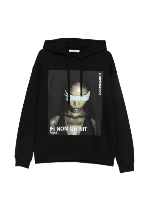 Ih Nom Uh Nit graphic-print drawstring hoodie
