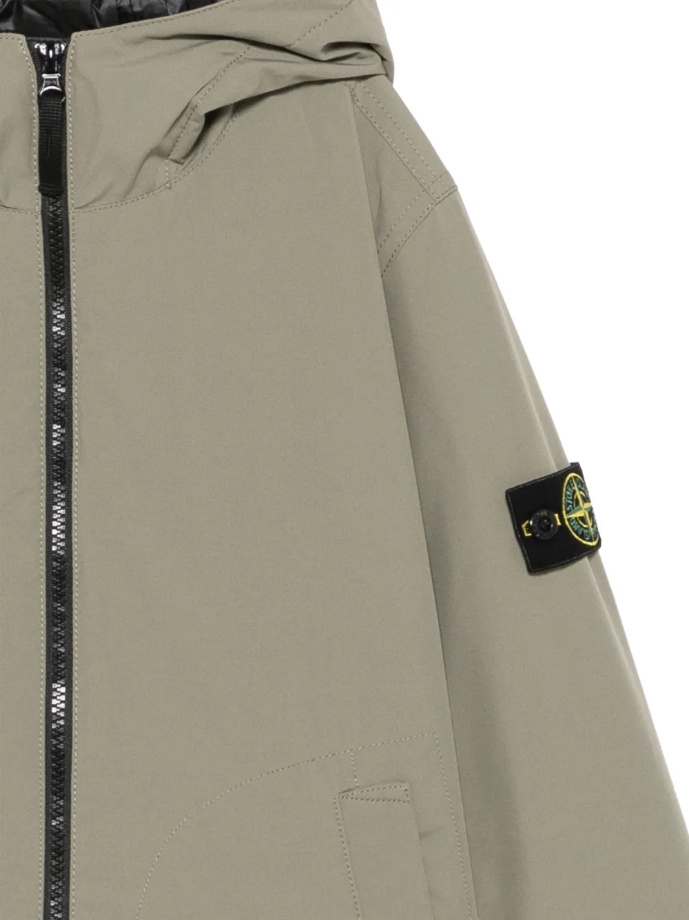 Stone Island Junior Jack met capuchon Beige