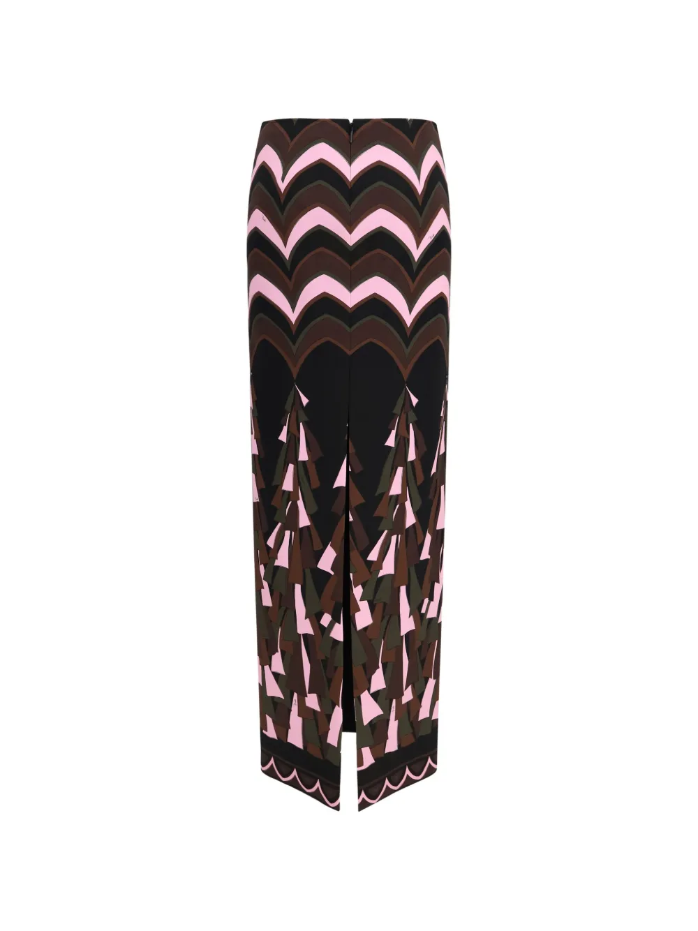 PUCCI Tecno Couture rok met Baiadera-print Zwart