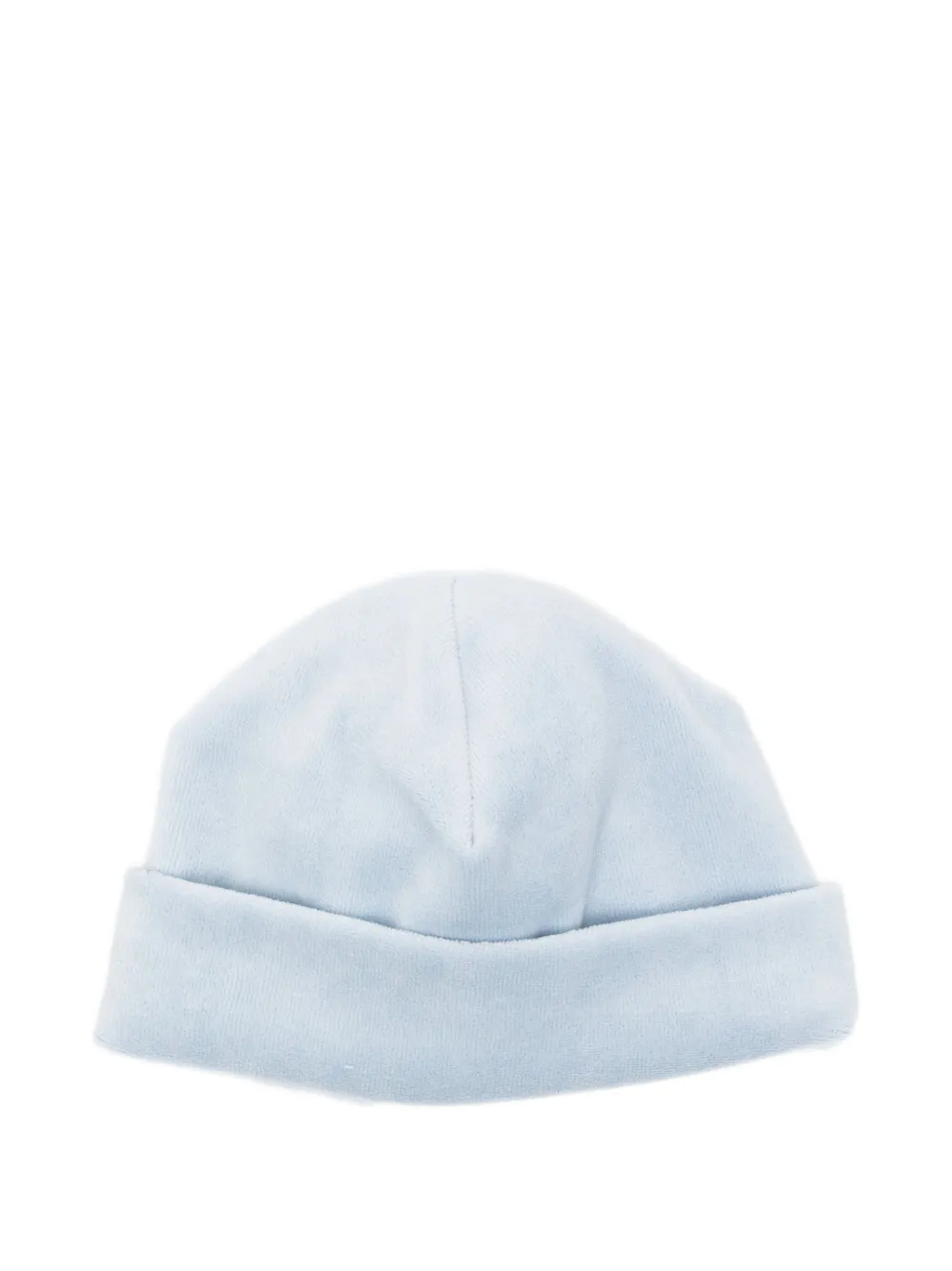 La Stupenderia bonnet en velours - Bleu