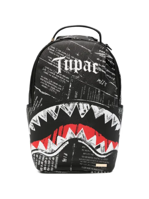 Sprayground Zaino Tupac shark-print backpack