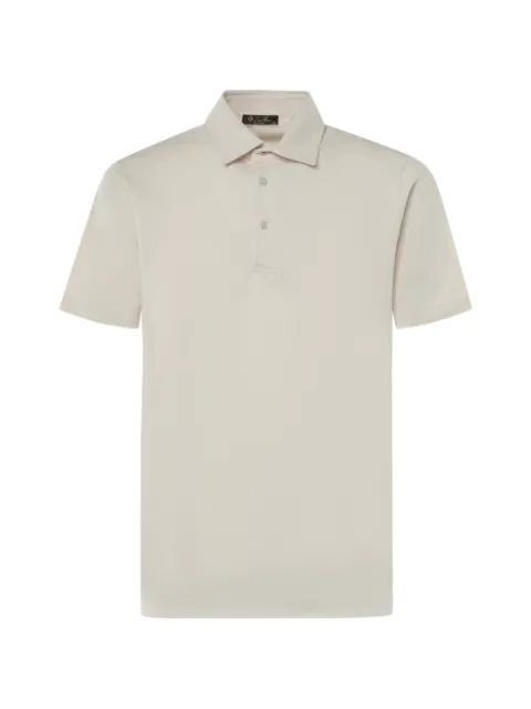 Loro Piana piqué-fabric polo shirt