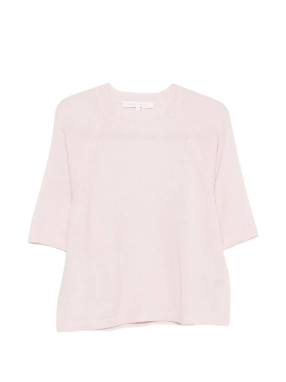 absolut cashmere Leana short-sleeve raglan sweater - Rosa