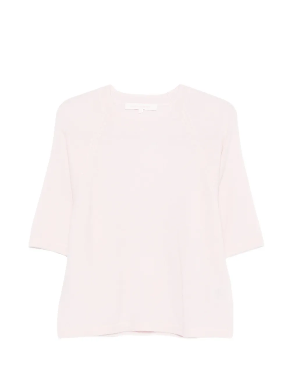 absolut cashmere pull Leana à manches courtes raglan - Rose