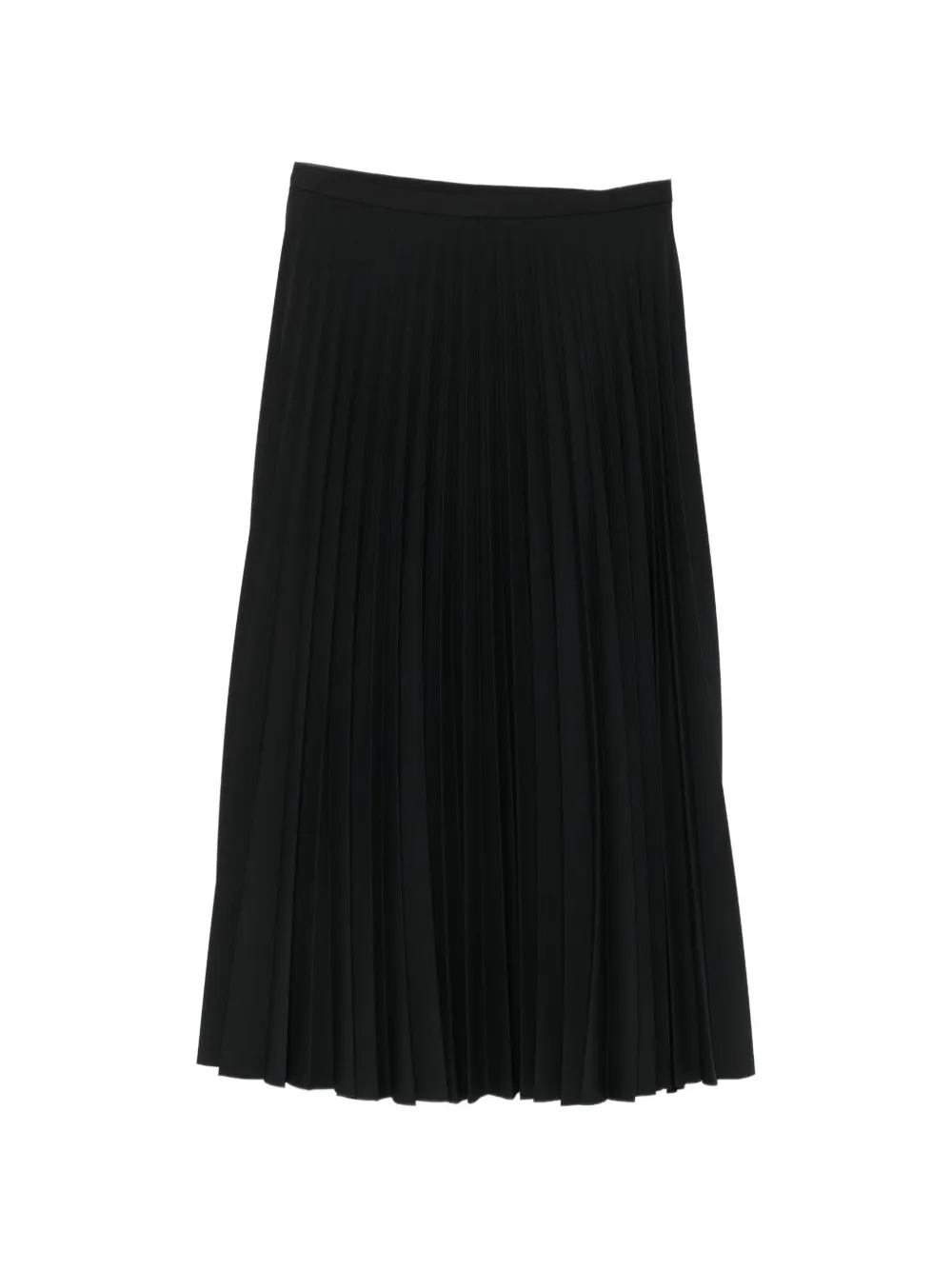 Iblues Iblalamaro Pleated Midi Skirt In Black