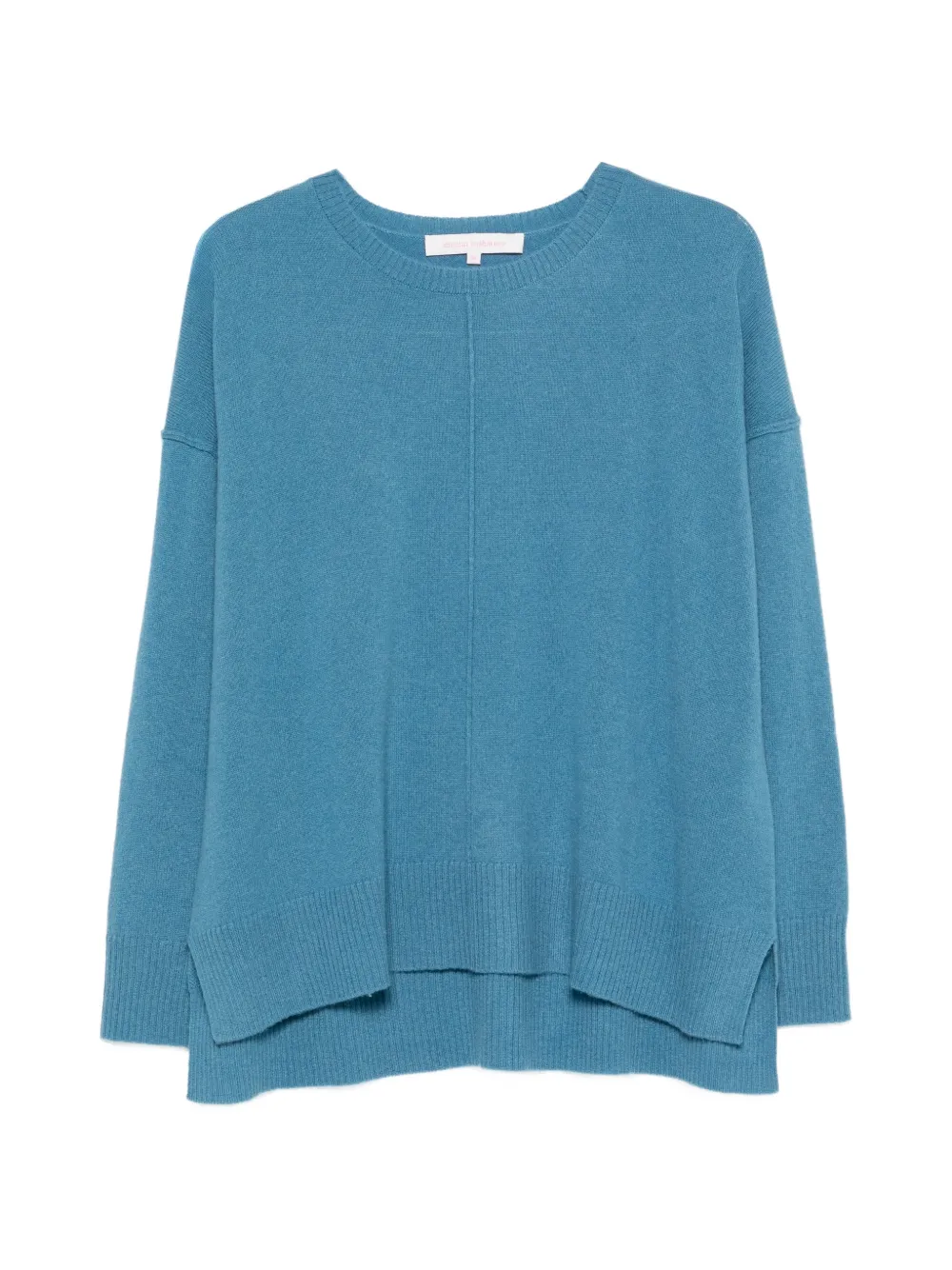 Absolut Cashmere Exposed-seam Cashmere Sweater In Blue