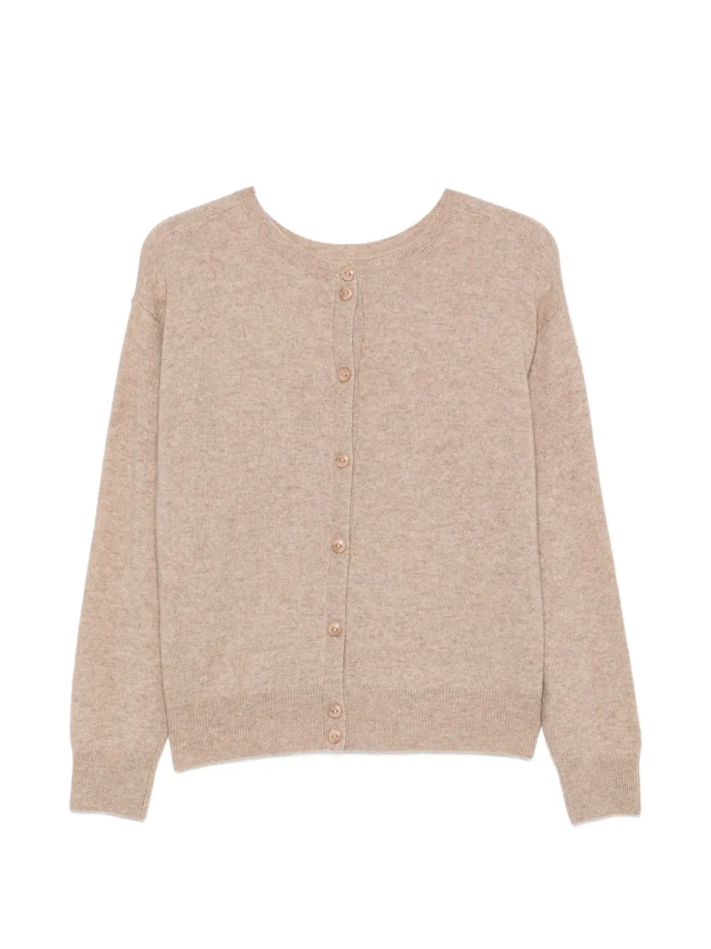 Absolut Cashmere Lisette Button-back Cardigan In Neutral