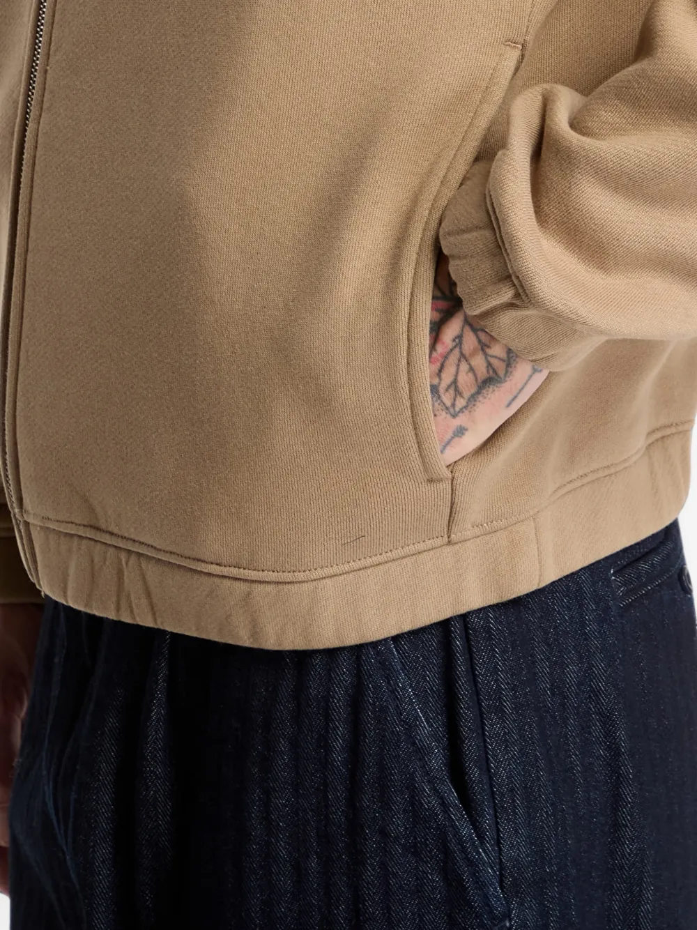 Napapijri Bloom hoodie met rits Beige