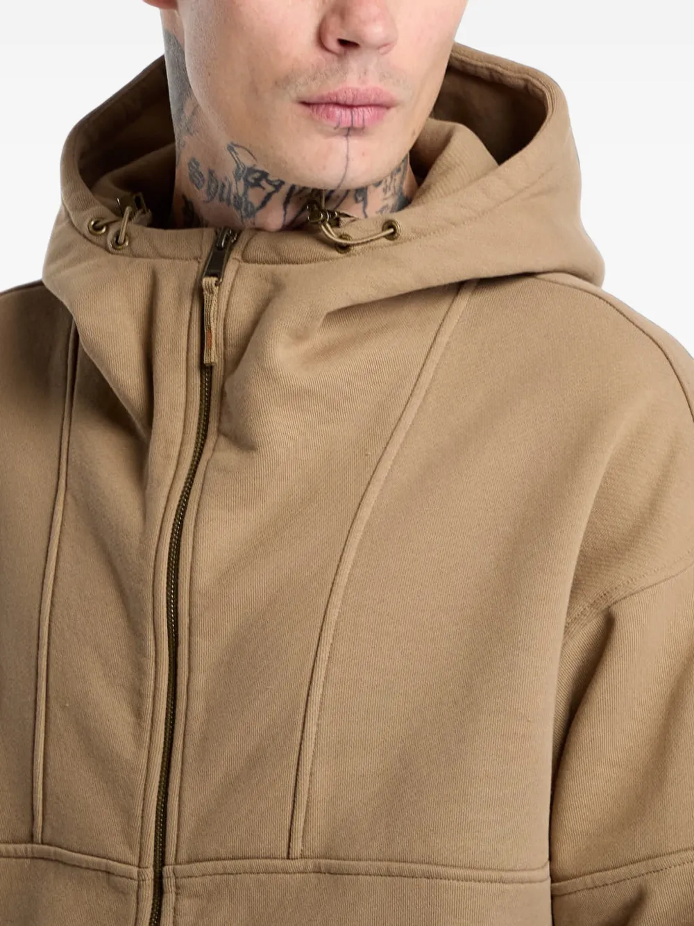 Napapijri Bloom hoodie met rits Beige