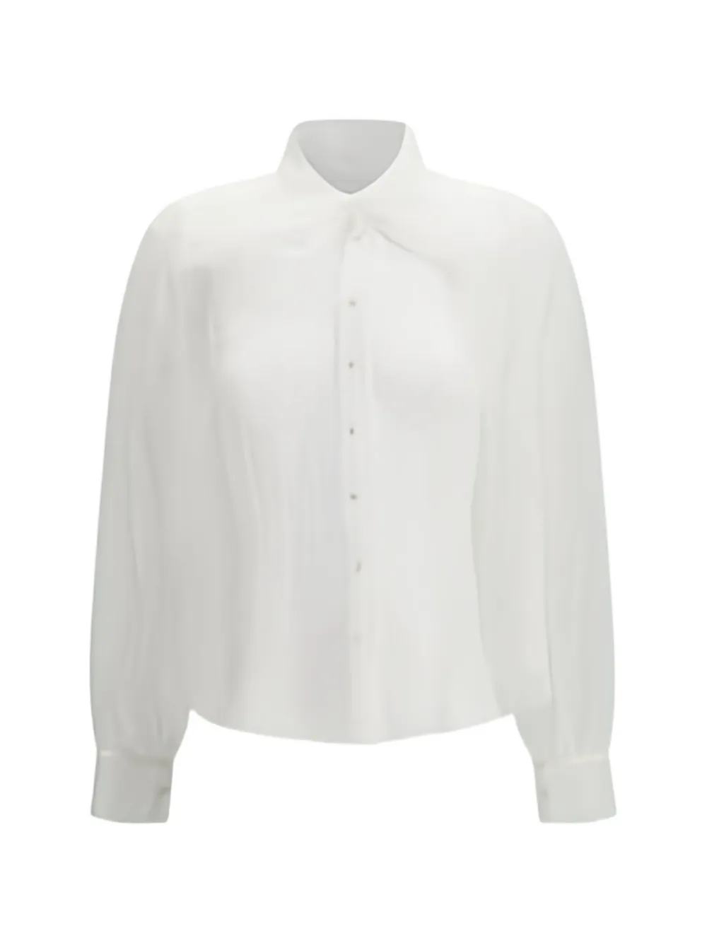 Forte Forte tulle sash-detail shirt