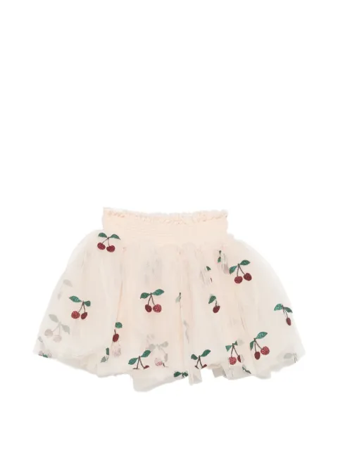 Konges Sløjd glitter-cherry tulle skirt