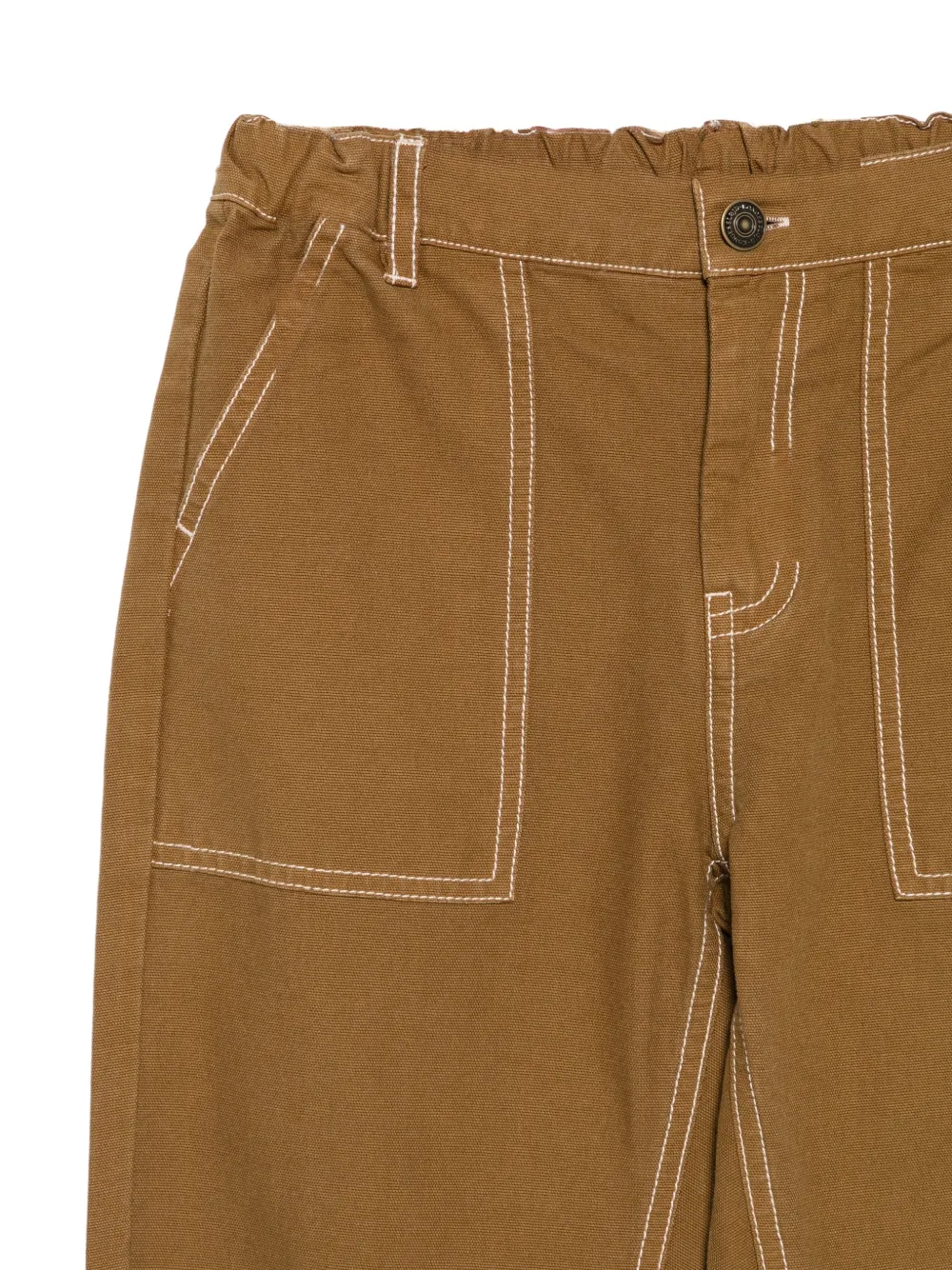 Konges Sløjd Straight broek Bruin