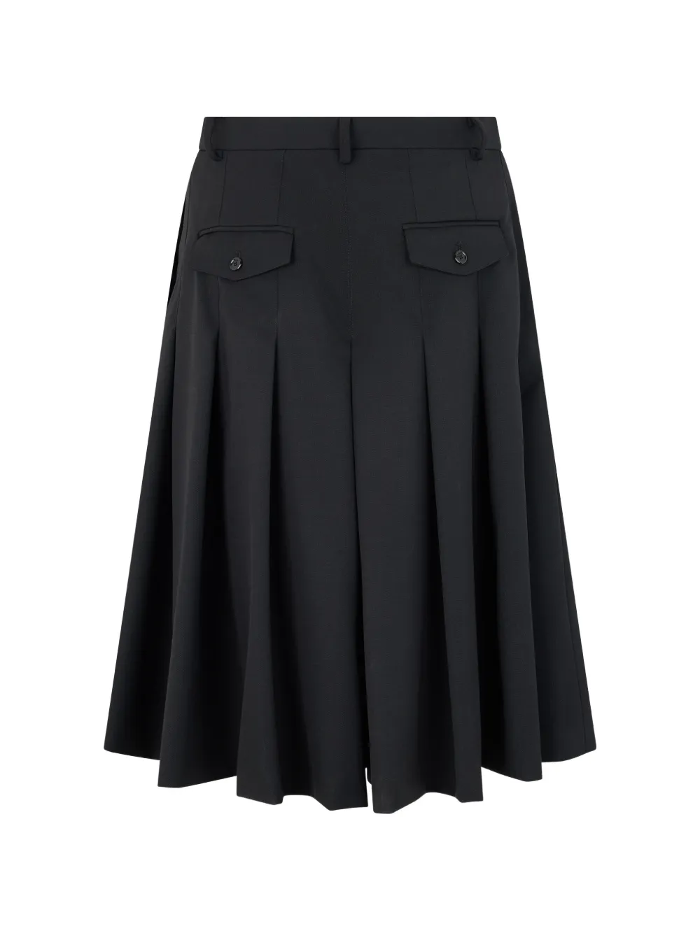Moschino Geplooide shorts Zwart