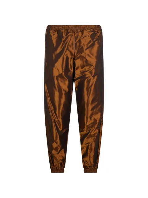 Moschino metallic-effect track pants