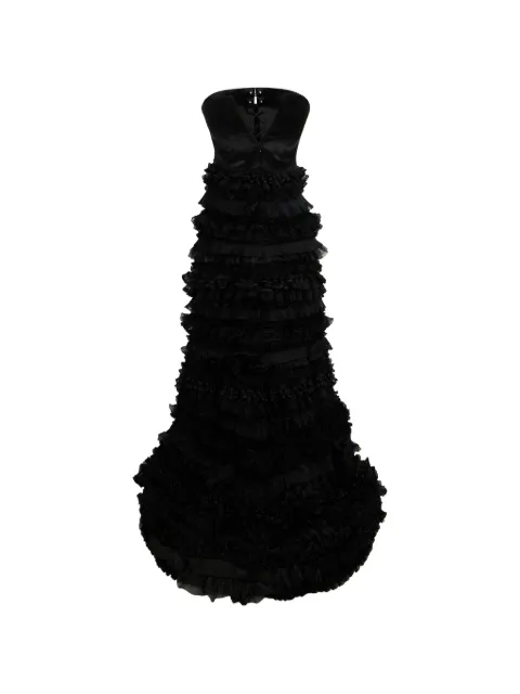 Moschino ruffled-detail maxi dress