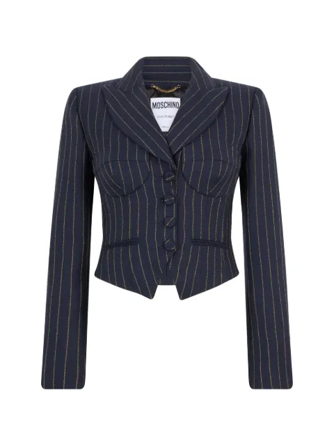 Moschino pinstriped jacket