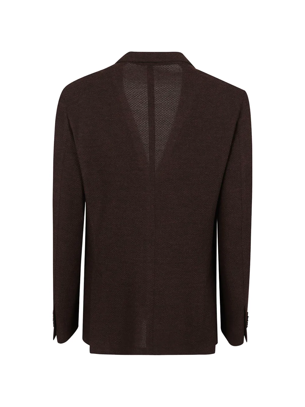 Lardini flower-detail wool blazer Bruin
