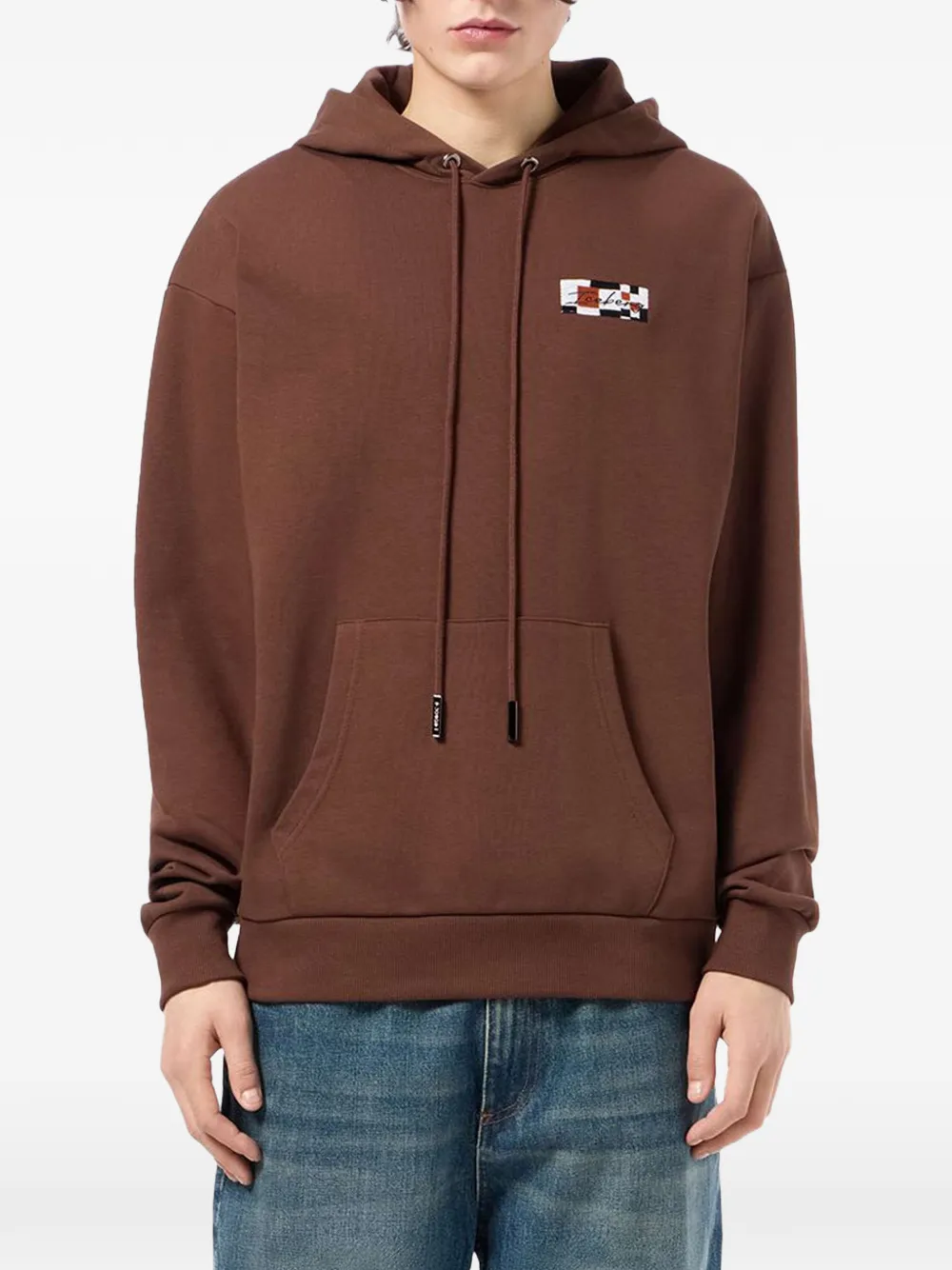 Iceberg Hoodie met print Bruin