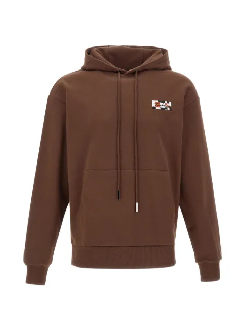 Iceberg graphic-print drawstring hoodie