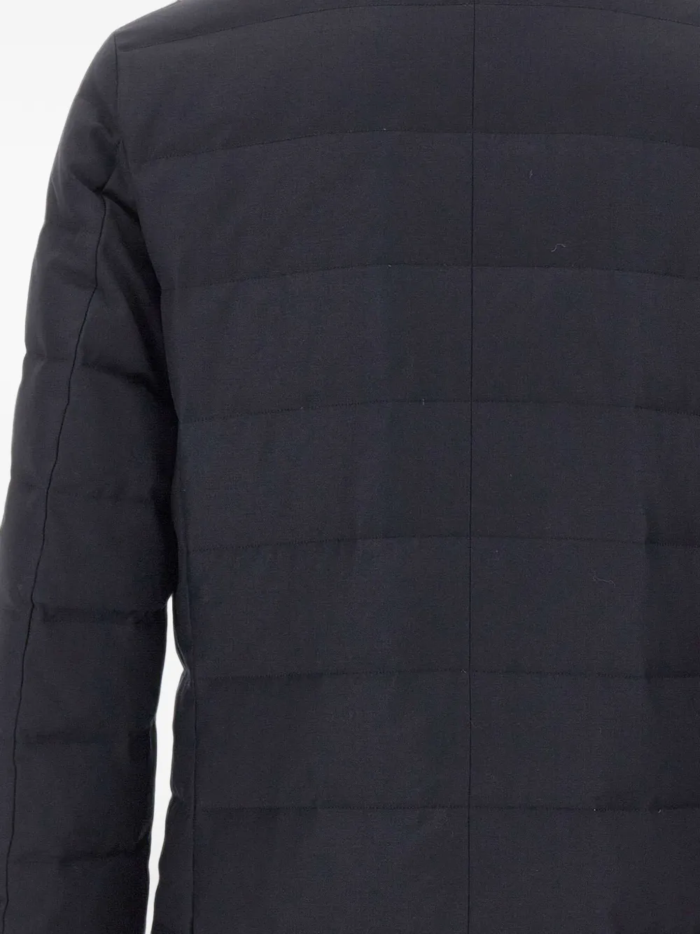 Montecore Gewatteerde jas van scheerwol Blauw