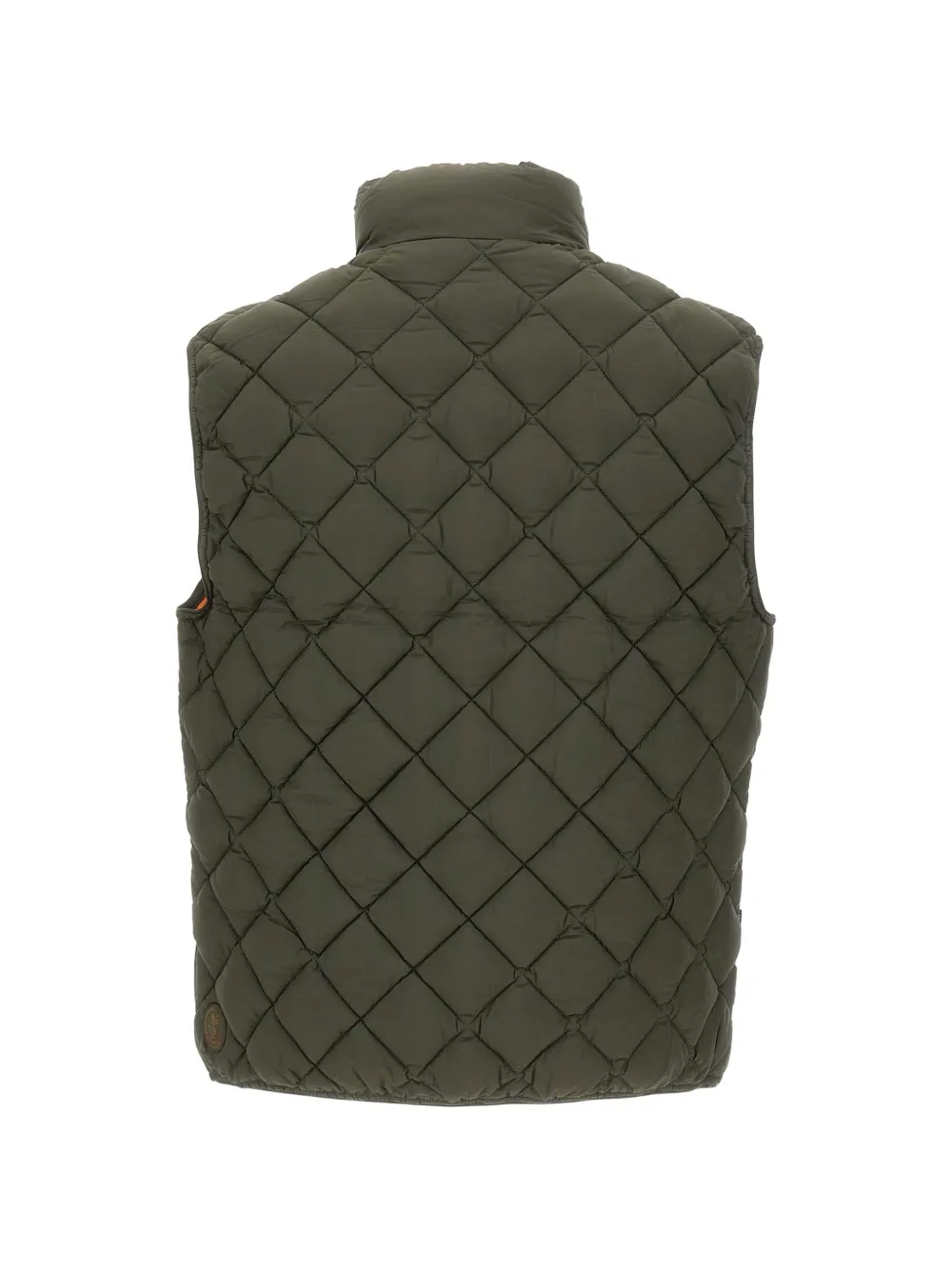 Save The Duck Fabrice ruitgewatteerde bodywarmer Groen