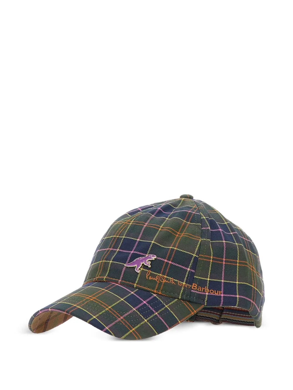 Barbour casquette à motif tartan x Paul Smith - Vert