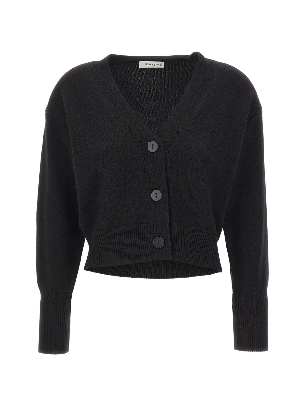 Kangra V-neck cropped cardigan