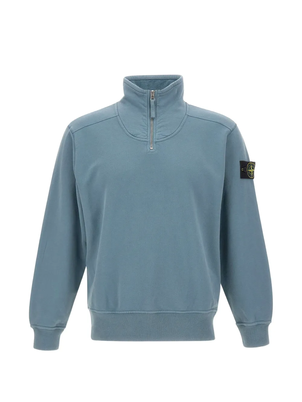 Stone Island 6100021 brushed organic-cotton fleece sweatshirt