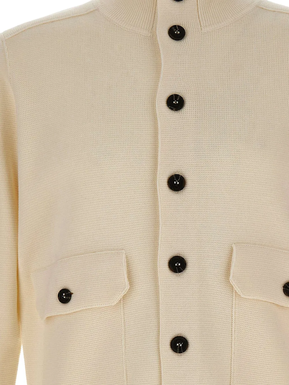 Kangra Button-up vest Beige