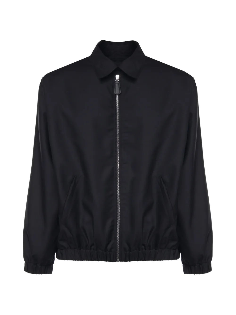 Giuliano Galiano Asher elasticated-trim zip-up jacket