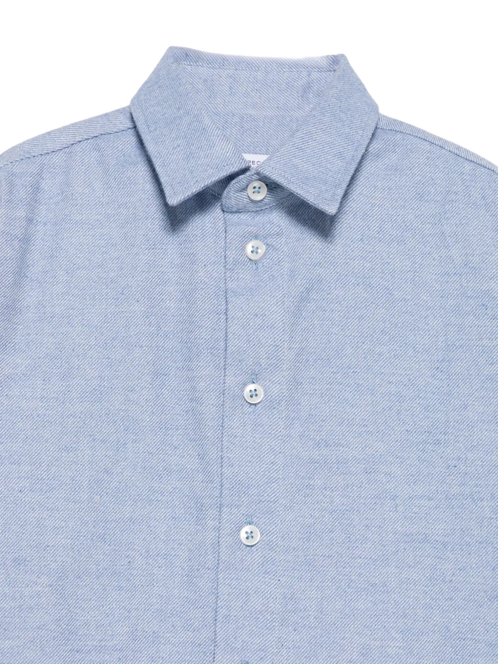 Paolo Pecora Kids Button-down shirt Blauw