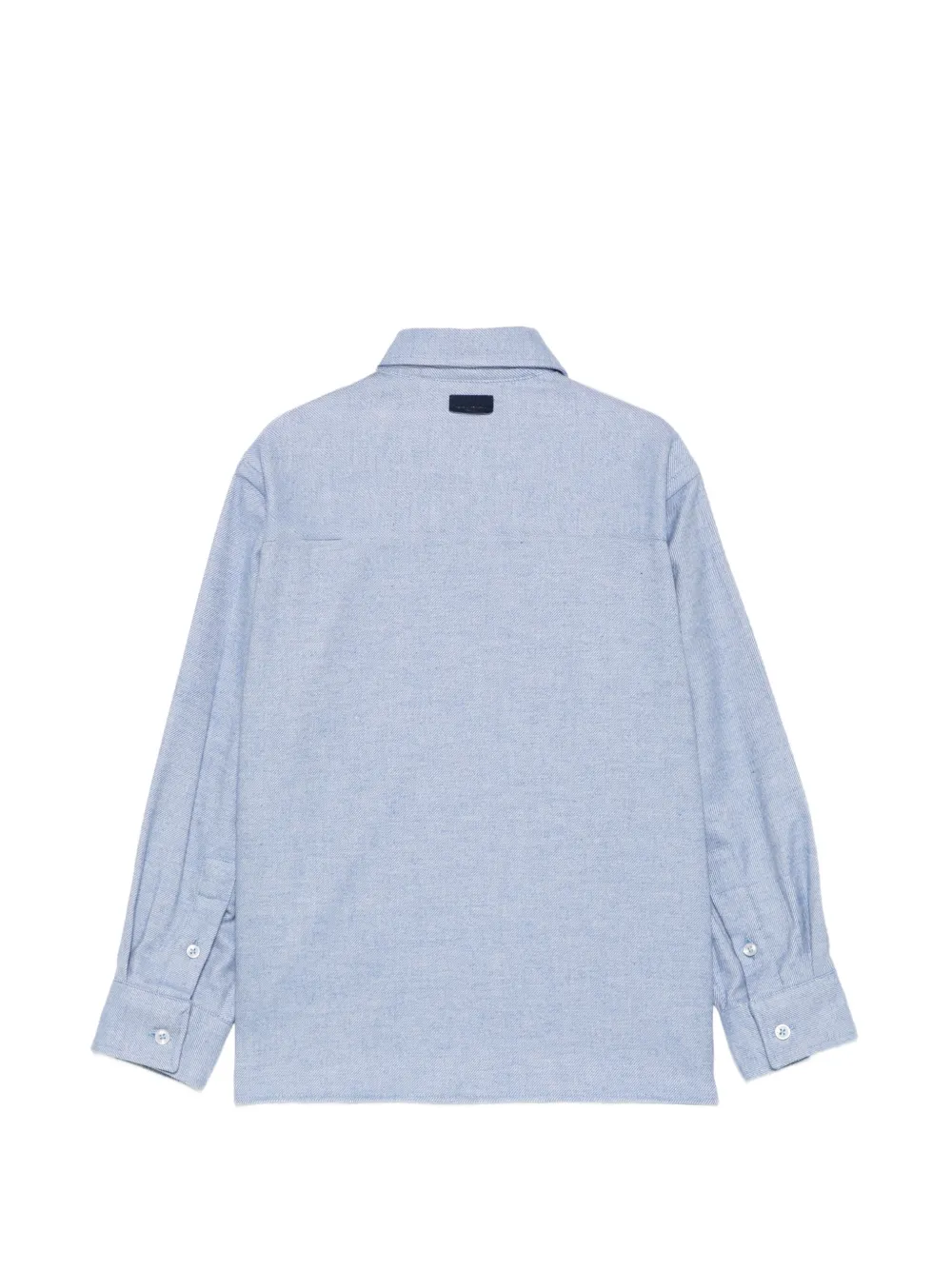Paolo Pecora Kids Button-down shirt Blauw