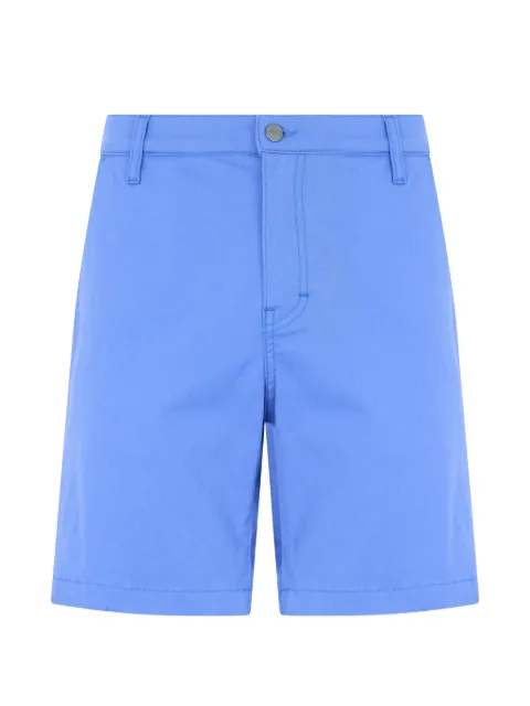 Moschino logo-patch cargo shorts